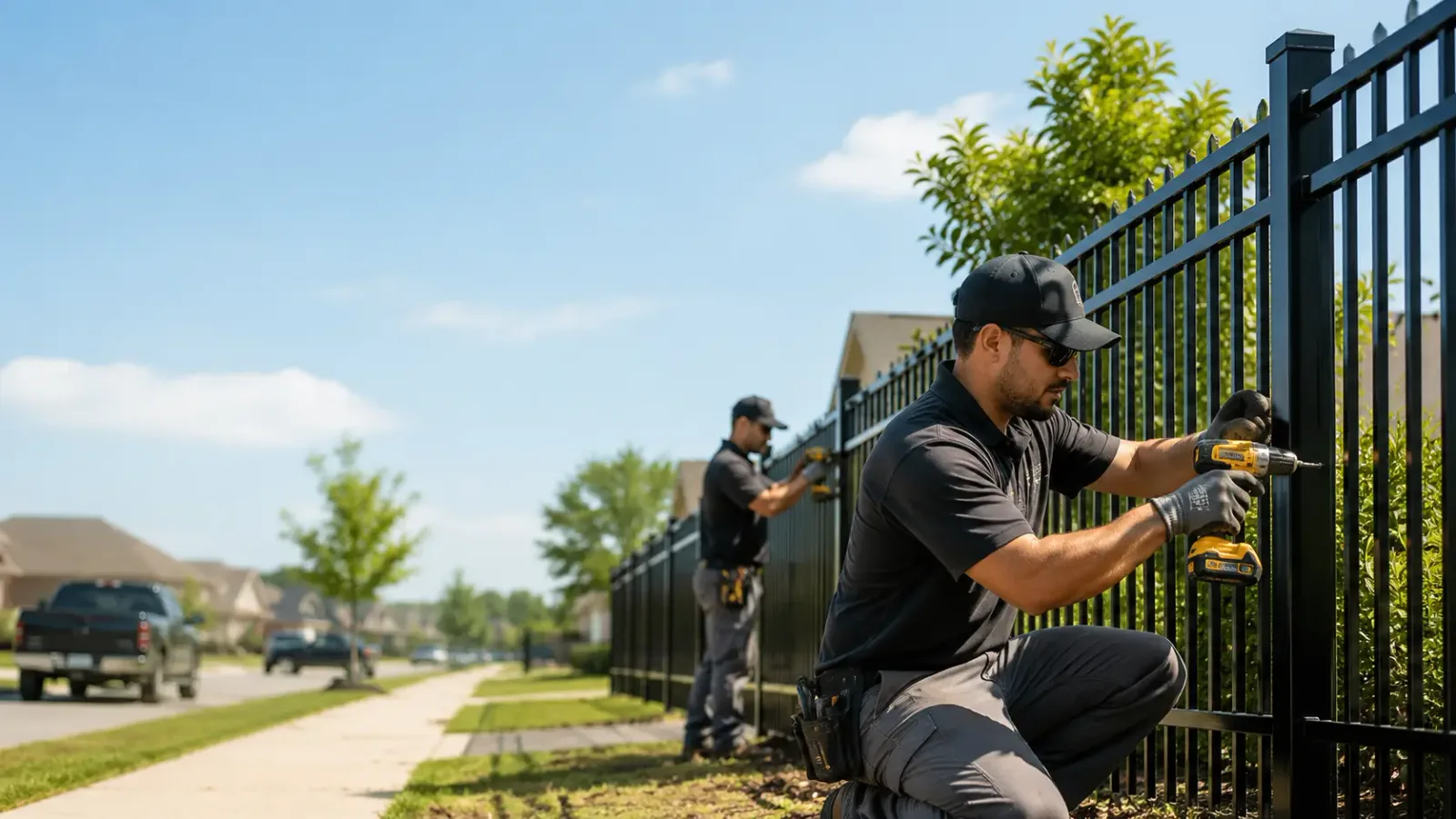 Metal Fence Installation in Weldon, IL